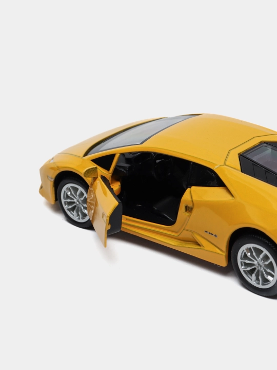 Инерционные коллекционные машинки 1:36 Lamborghini Huracan Coupe, желтый
