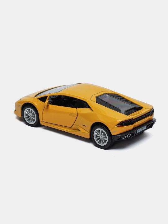 Инерционные коллекционные машинки 1:36 Lamborghini Huracan Coupe, желтый