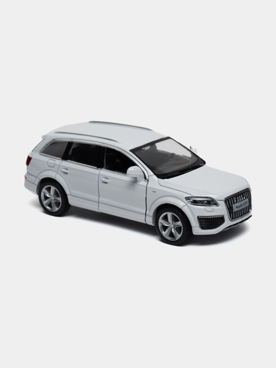 Инерционные коллекционные машинки 1:36, AUDI Q7 V12 белый - 