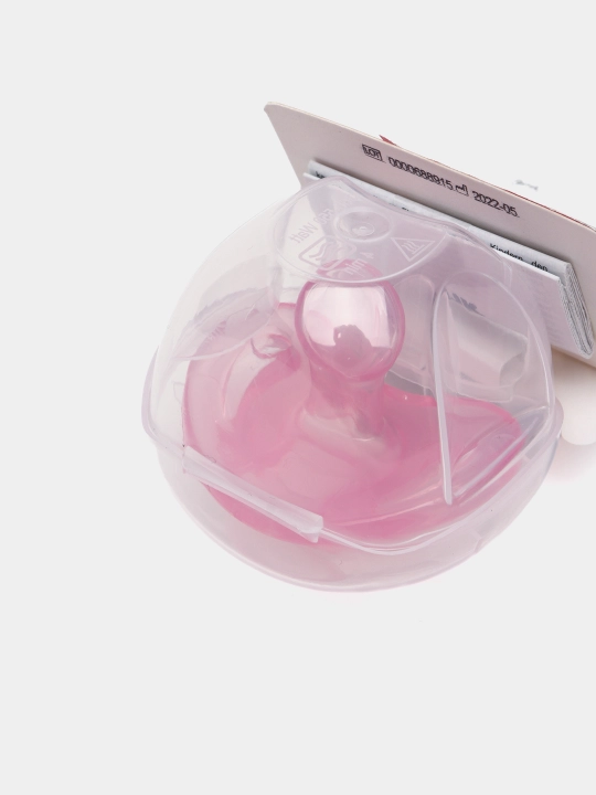 Пустышка NUK Sensitive, силикон, 0-6 м