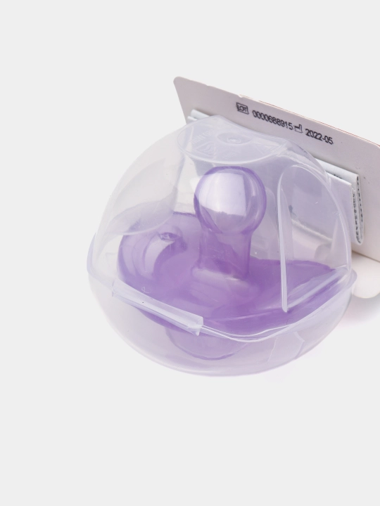 Пустышка NUK Sensitive, силикон, 0-6 м