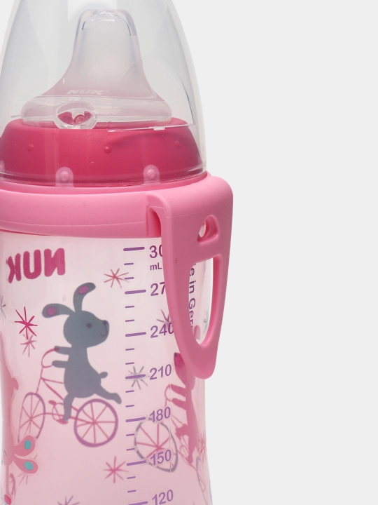 Поильник Nuk Active, насадка из силикона, с 12 месяцев, 300 мл