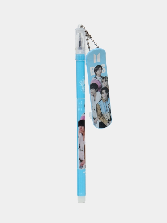 Geliy ruchkalar BTS guruhining rasmlari bilan - 