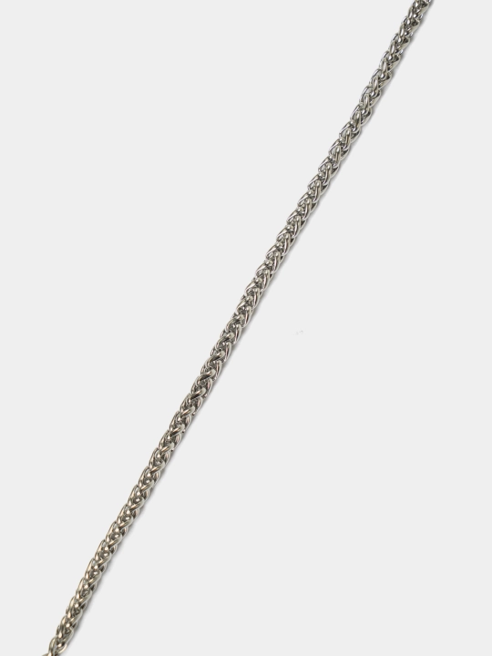 Браслет мужской, круглый, из нержавеющей стали, 'Krug', 20 см