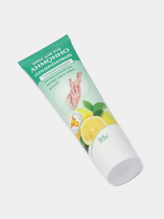 Qo'l kremi Iris, limon-glitserinli tonik, 100 ml