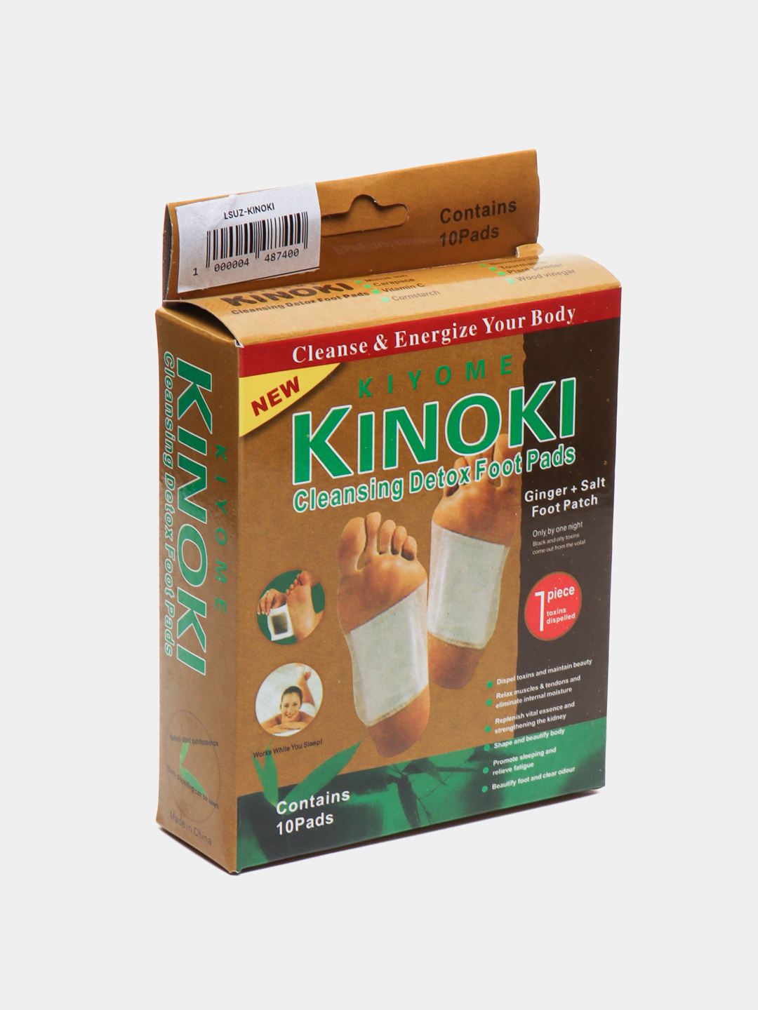 Пластырь на стопы Kinoki, 5 пар купить по низким ценам в интернет ...
