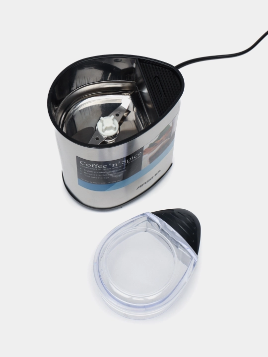 Elektr kofe maydalagich Arshia Kofemolka, qahva, ziravorlar, murch uchun, 160 Vt, 60 gr