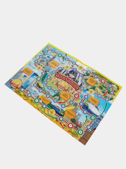 Настольная игра-ходилка Миллионер для малышей