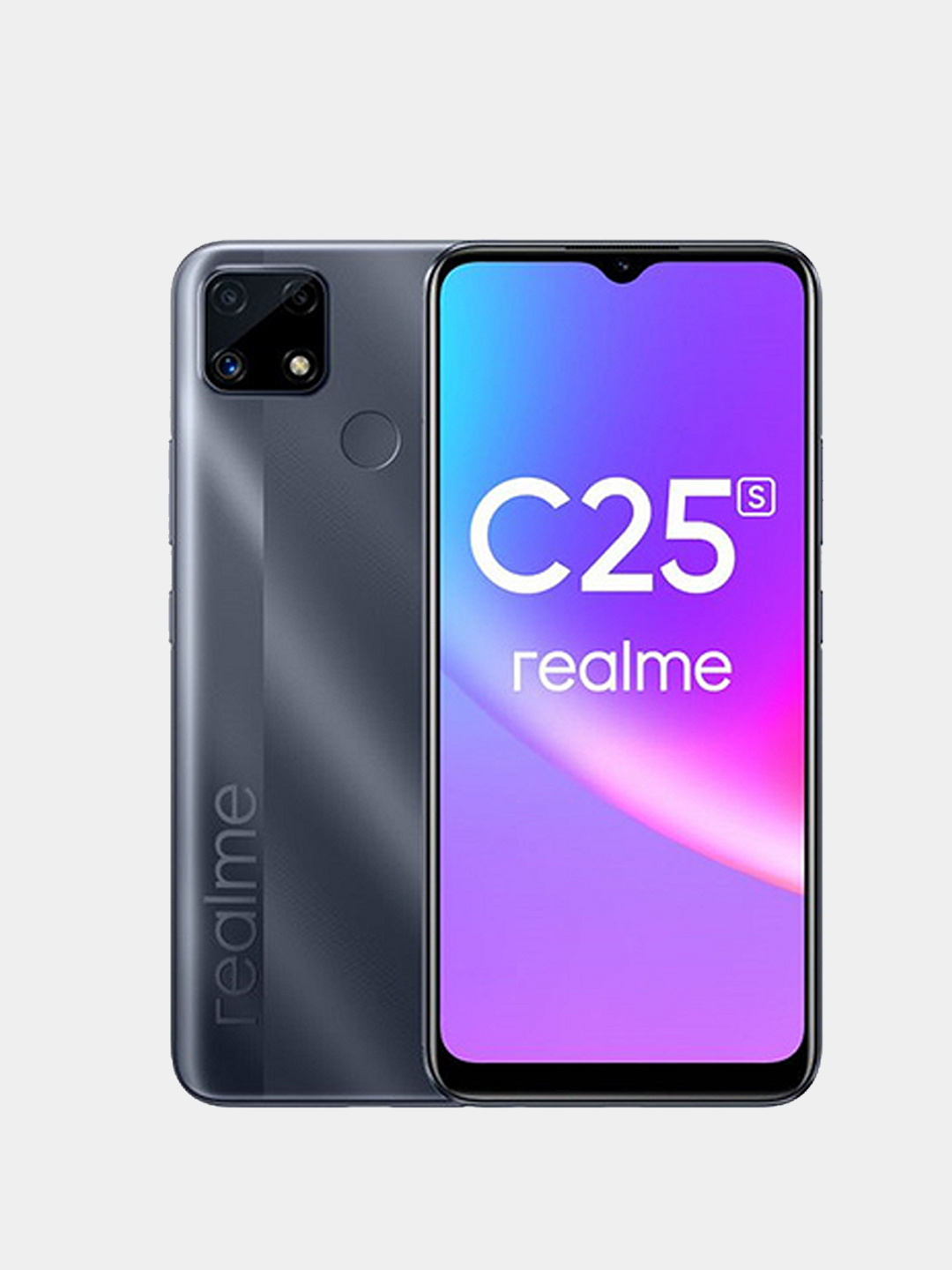 Смартфон Realme C25S 4 / 128 ГБ, серый купить по низким ценам в  интернет-магазине Uzum (360723)