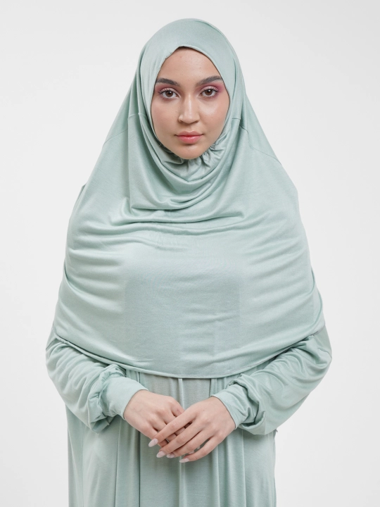 Ayollar sovg'a to'plami - Namoz kiyim, Tasbih, Jo'ynamoz (gilam), Misvok