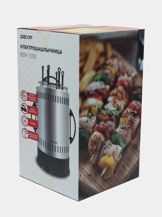 Elektr kabob va barbekyu pishirgich "DEXP", Rossiya