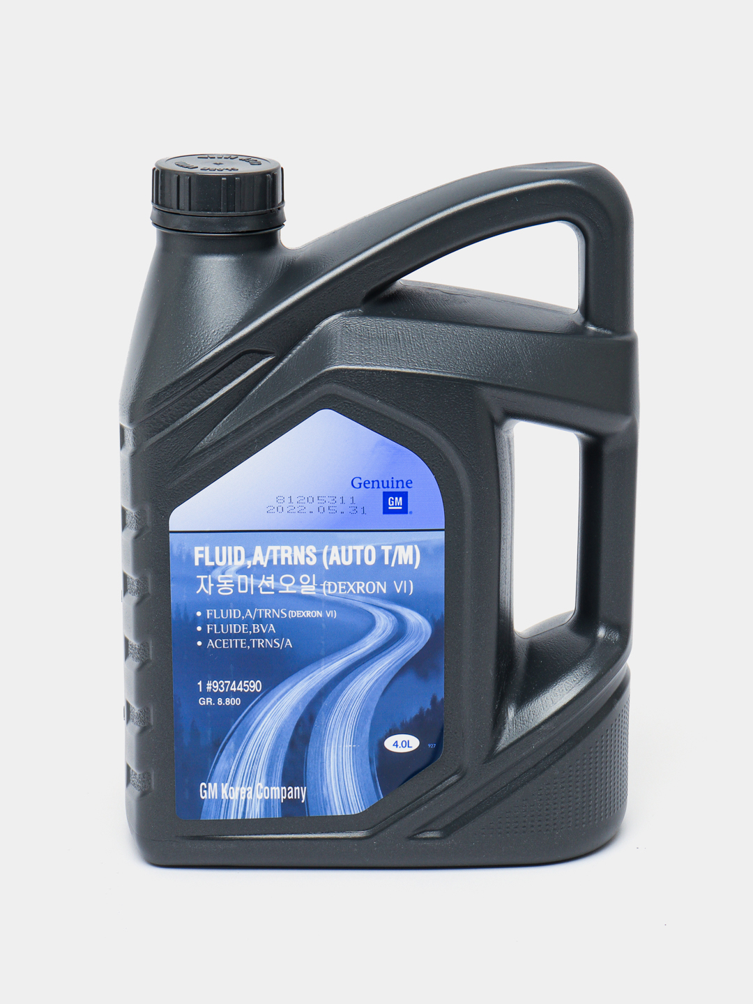 Масло для автоматической коробки передач Dexron-6 GM, 4 л №93744590 ...