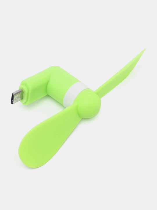 Портативный мини-вентилятор, с USB подключением к телефону