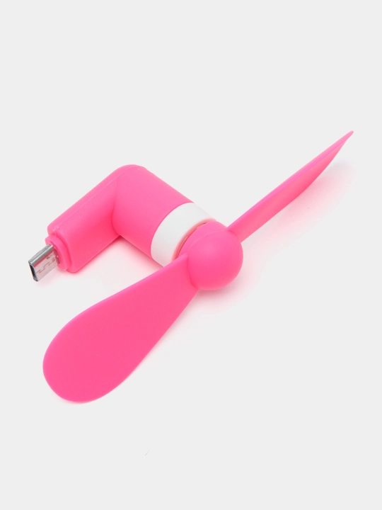 Портативный мини-вентилятор, с USB подключением к телефону