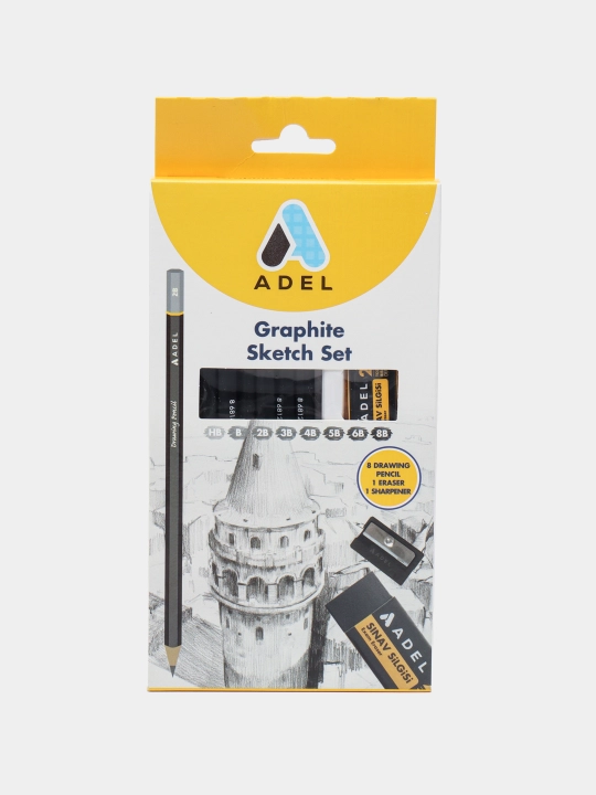 Карандаш Adel черный, 2165000082990