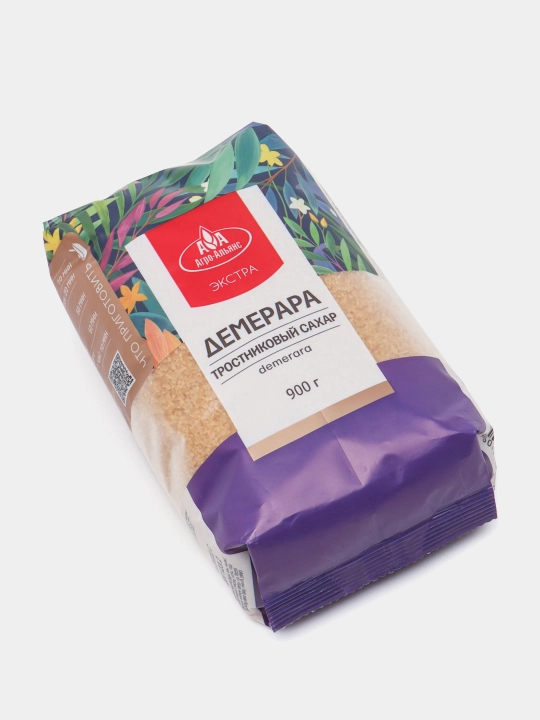 Qamish shakar Demerara Agro-Alyans, 900 g