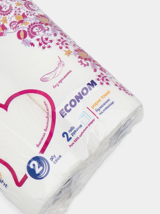 Qog‘oz sochiqlar Sunlight "Econom," 2 qavatli, 2 rulon