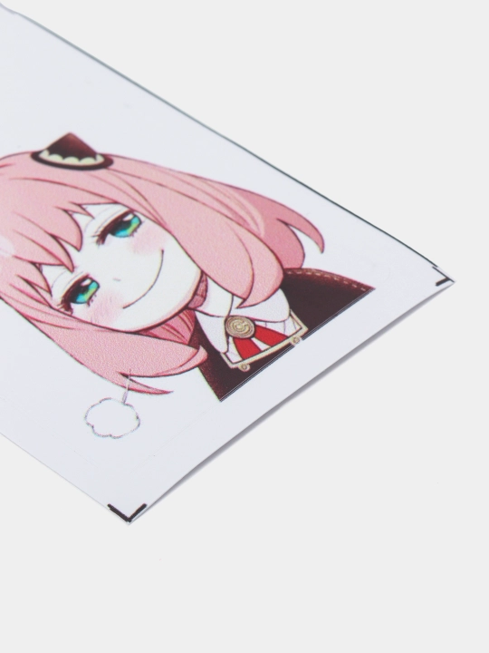 Bank kartalari uchun stikerlar anime uslubida, suvga chidamli