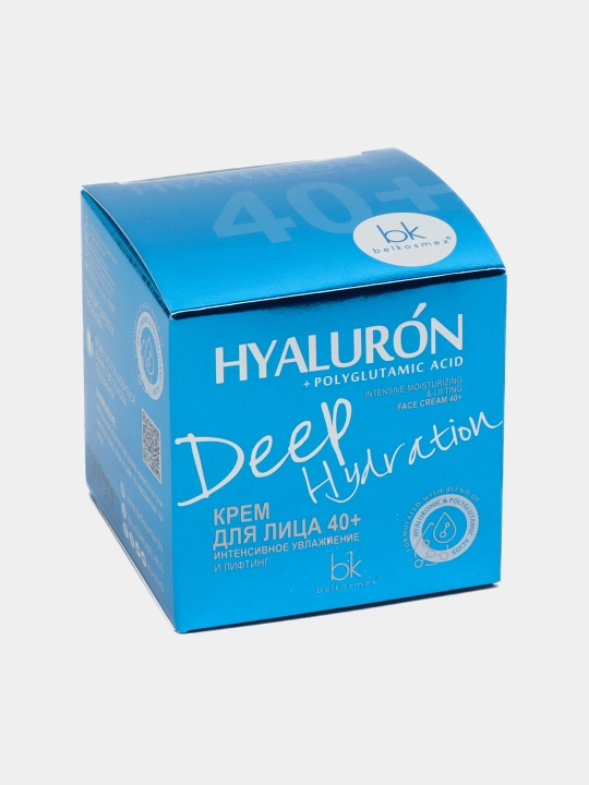 Крем для лица Belkosmex Hyaluron Deep Hydration 40+, 48 мл