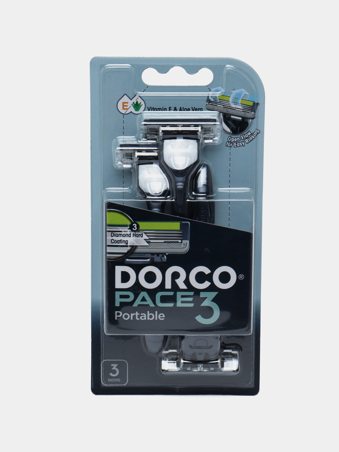 Одноразовые станки Dorco Pace 3, TRC200BL-3B, в пачке 3 шт купить по ...