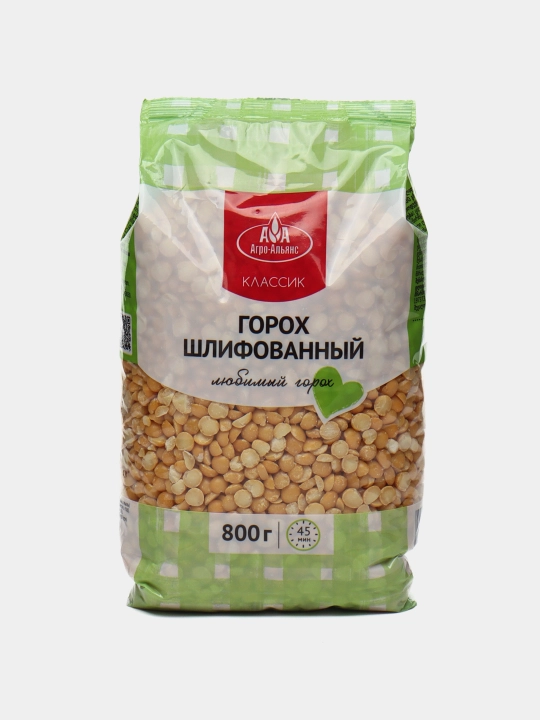 Tekislangan no'xat Agro-Alyans, 800 g