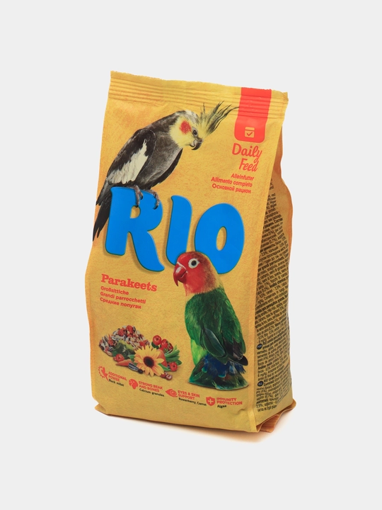 RIO корм для средних попугаев, основной рацион, 500 г