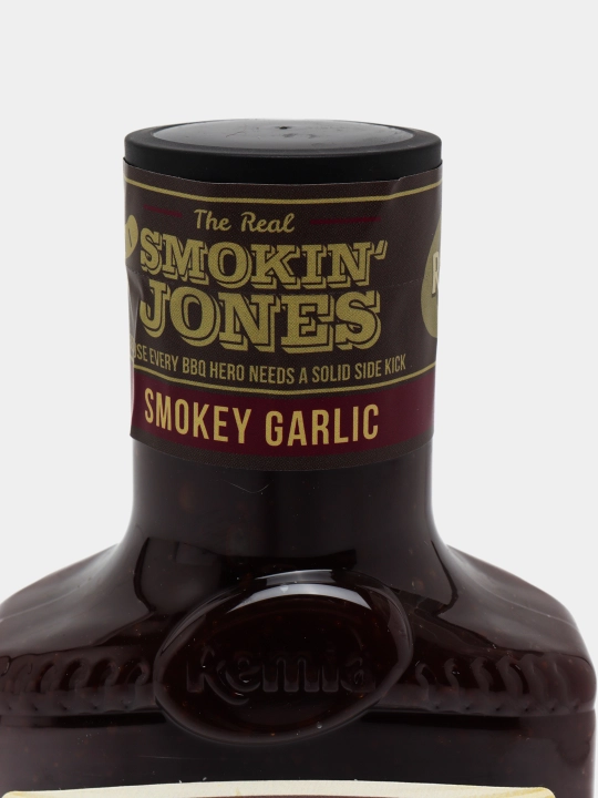 Tomatli barbekyu sosu Remia The real Smokin' Jones, Smokey Garlic, 450 ml