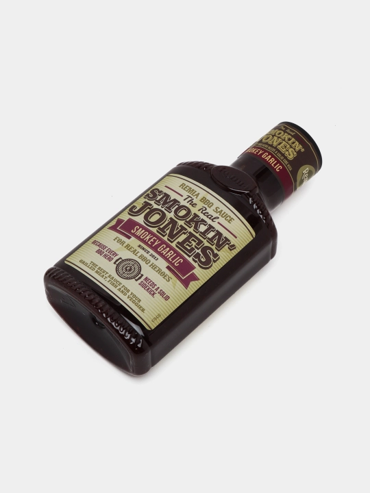 Tomatli barbekyu sosu Remia The real Smokin' Jones, Smokey Garlic, 450 ml