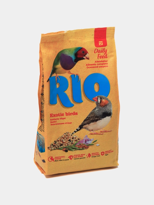 Ekzotik qushlar uchun ozuqa RIO, 500 g - 