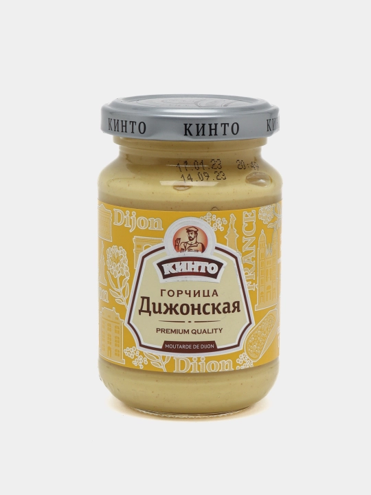 Горчица Кинто Дижонская, 170 мл - 