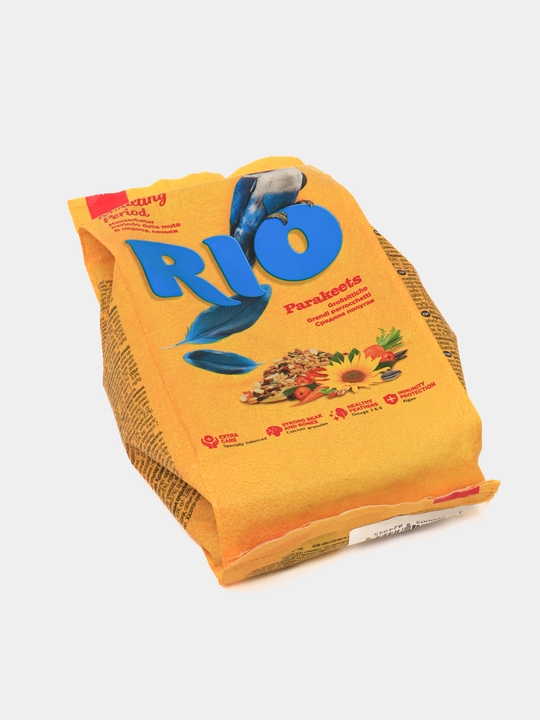 Корм для средних попугаев в период линьки RIO, 500 г