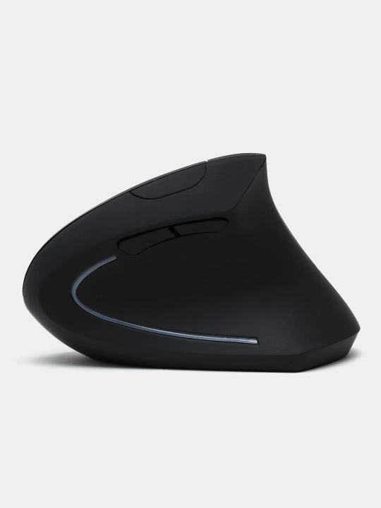 Vertikal optik sichqoncha, ergonomik, simsiz