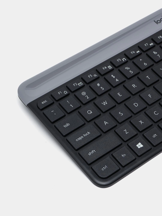 Клавиатура и мышь Logitech mk 470 slim combo, беспроводная