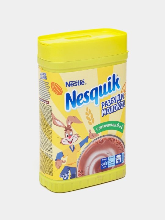 Tez tayyorlanadigan kakao ichimligi "Nestle Nesquik", 420 g