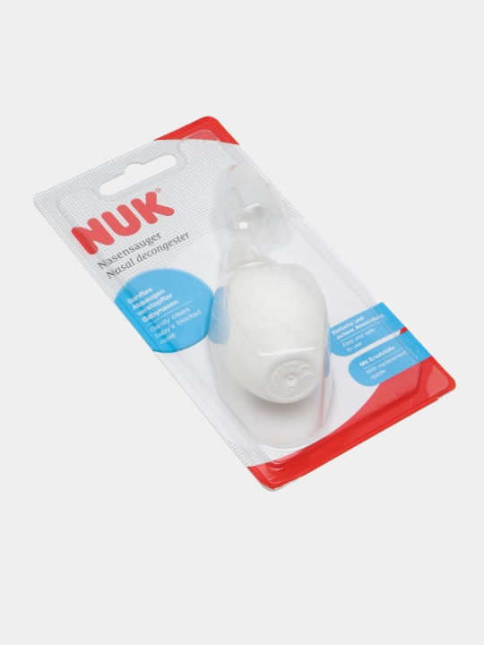 Аспиратор для чистки носа Nuk, 2 насадки