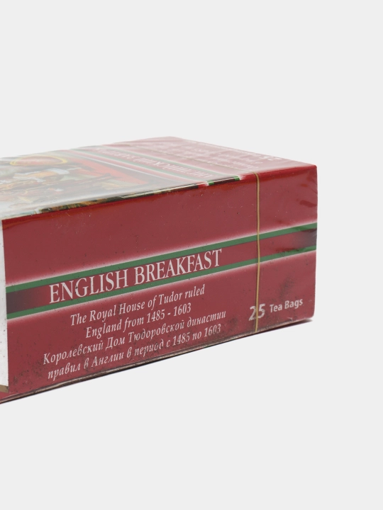 Choy Tudor Ingliz nonushtasi, 25 ta choy paketchalari