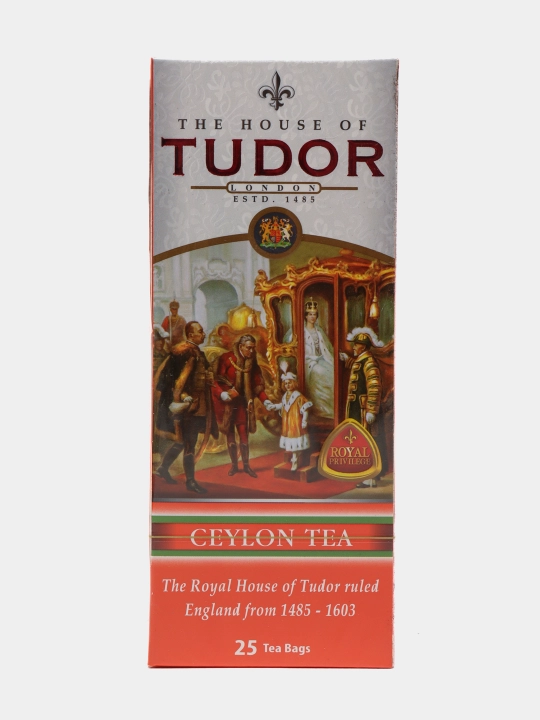 Чай Tudor Цейлонский, 25 чайных пакетиков - 