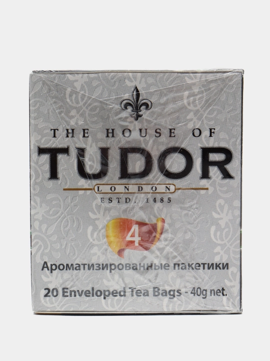 Choy Tudor 4 tamli Assorti mevali, 20 ta aromatli paketchalar 40 g