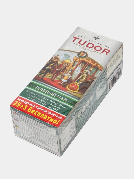 Ko'k choy Tudor, 25+5 paketlarda, 45 g