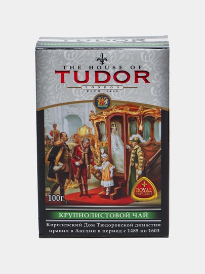 Чай чёрный Tudor Крупнолистовой, 100 г — ТАШКЕНТ-P04E37C