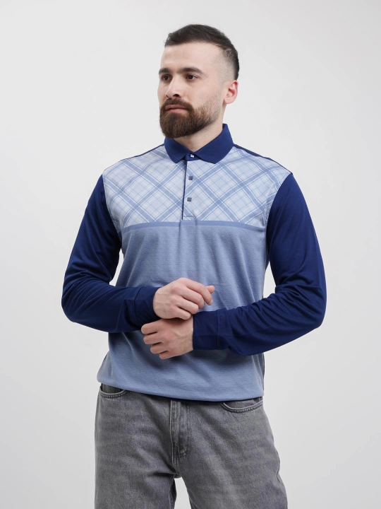 Erkaklar uchun polo BETTER LIFE, uzun yengli