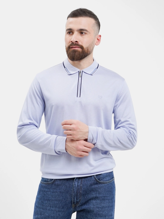 Erkaklar uchun polo BETTER LIFE, uzun yengli - 