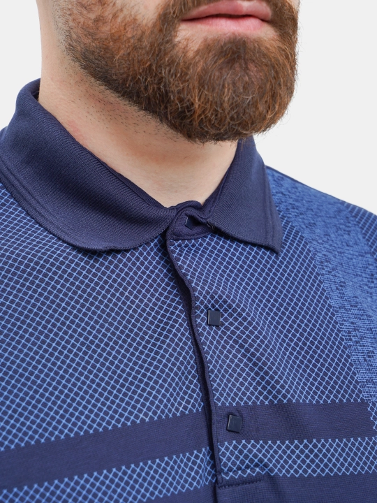 Erkaklar uchun polo NERO, uzun yengli