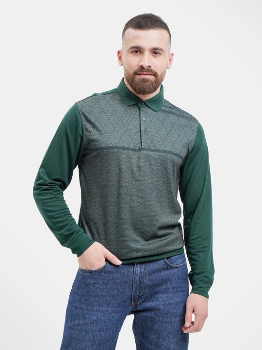 Erkaklar uchun polo Better Life, uzun yengli