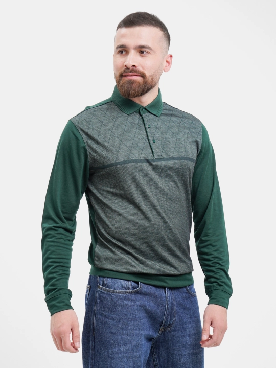 Erkaklar uchun polo Better Life, uzun yengli - 