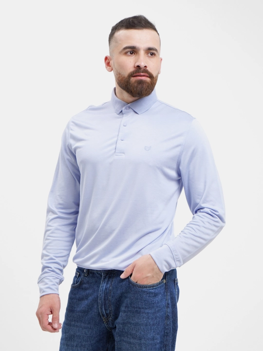 Erkaklar uchun polo BETTER LIFE, uzun yengli