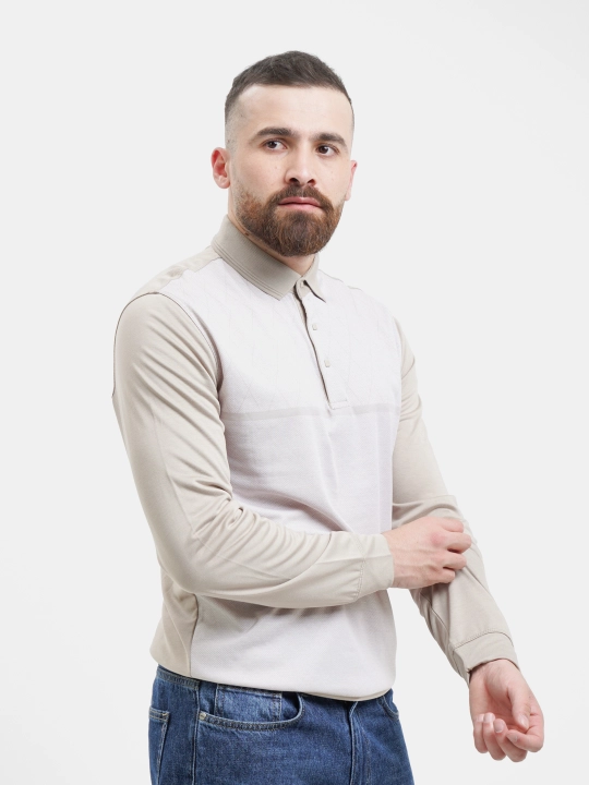 Erkaklar uchun polo Better Life, uzun yengli