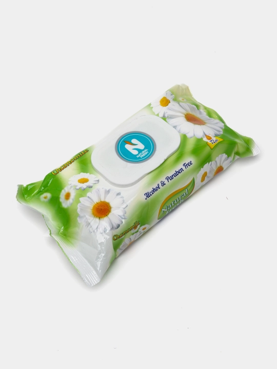 Nam salfetkalar ВС Nat Fresh romashka, 72 dona