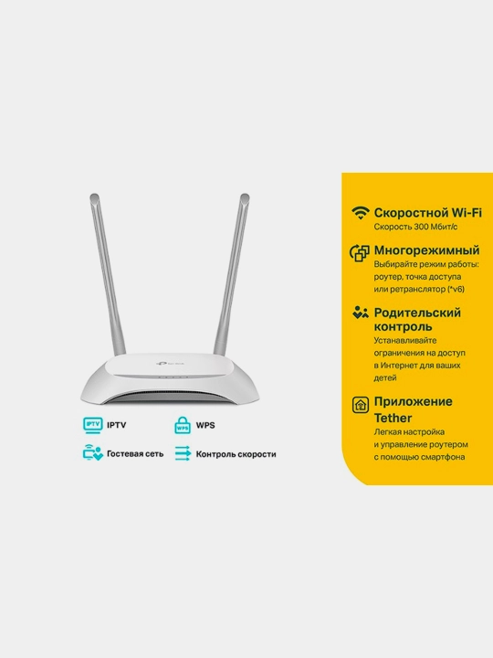 Wi-Fi роутер TP-LINK TL-WR840N