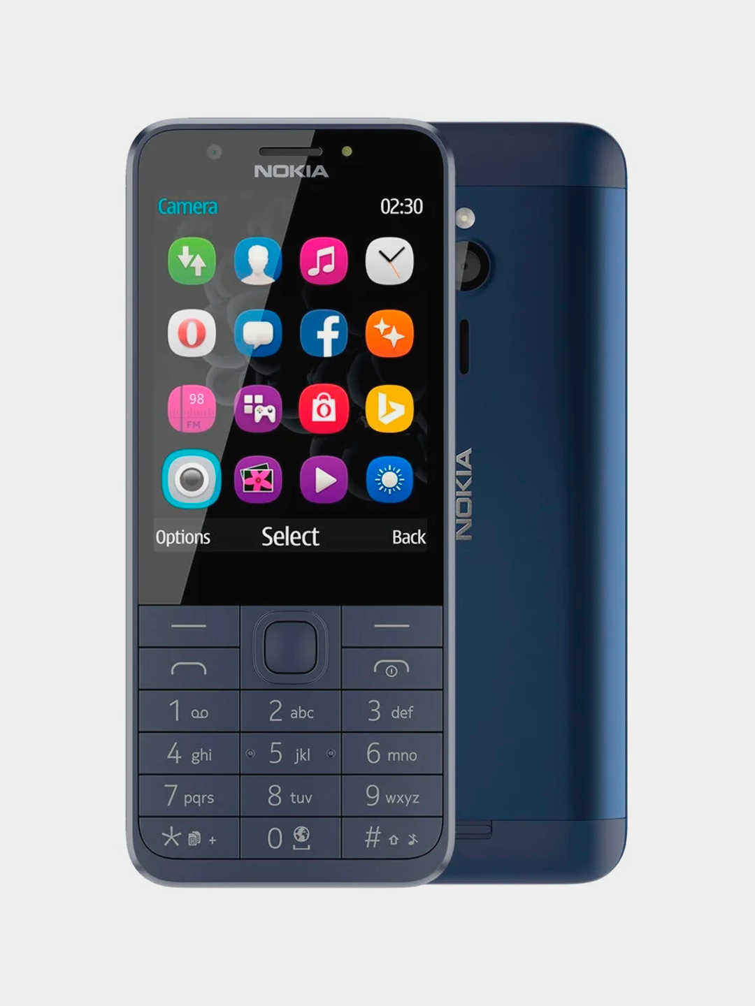 Телефон Nokia 230 RM-1172 DS NV EAC UA, Blue купить по низким ценам в  интернет-магазине Uzum (34761)